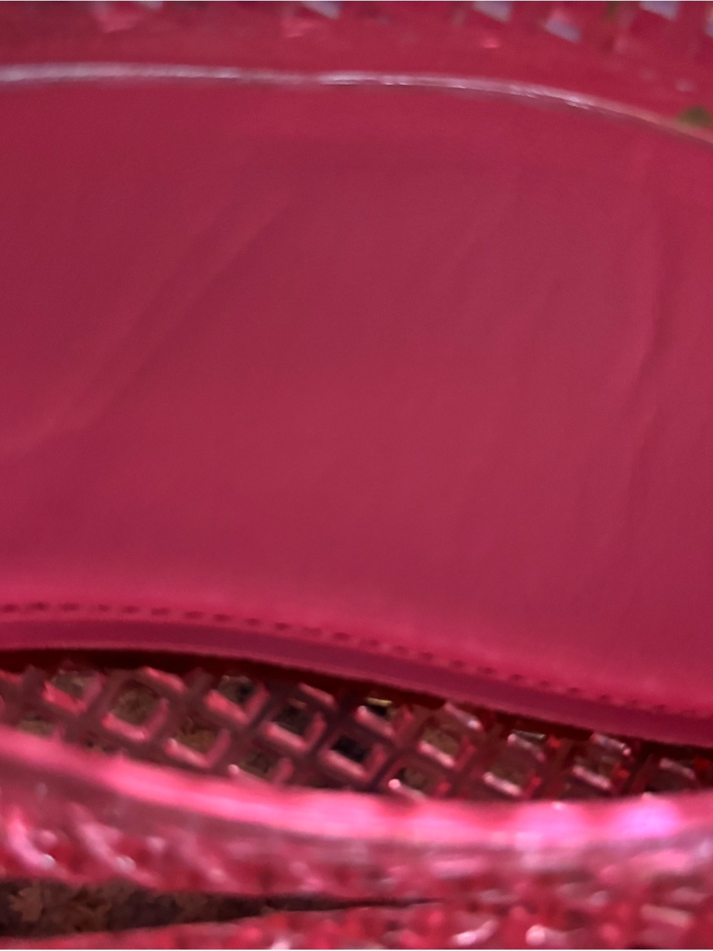Wild Fable Hot Pink Jelly Woven Ballet Flats - Picture 8 of 9